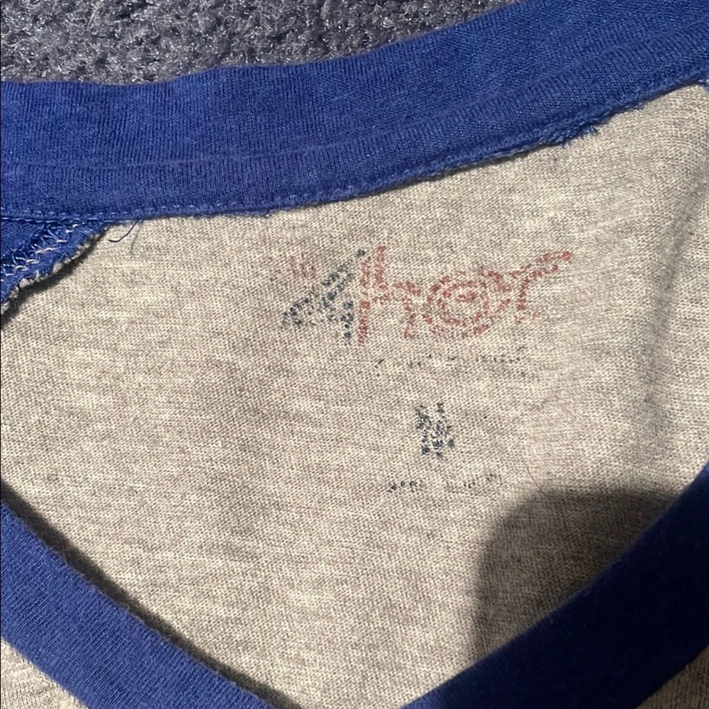 Kansas City Royals Raglan Shirt - Blue and Gray - Picture 2 of 2